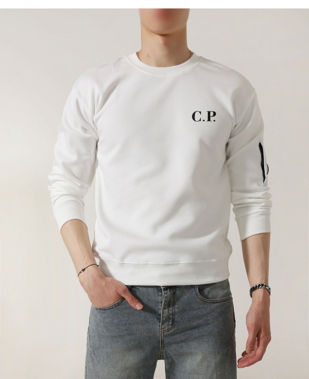 [ C.P ] 수입고급 지퍼포켓 맨투맨 입고