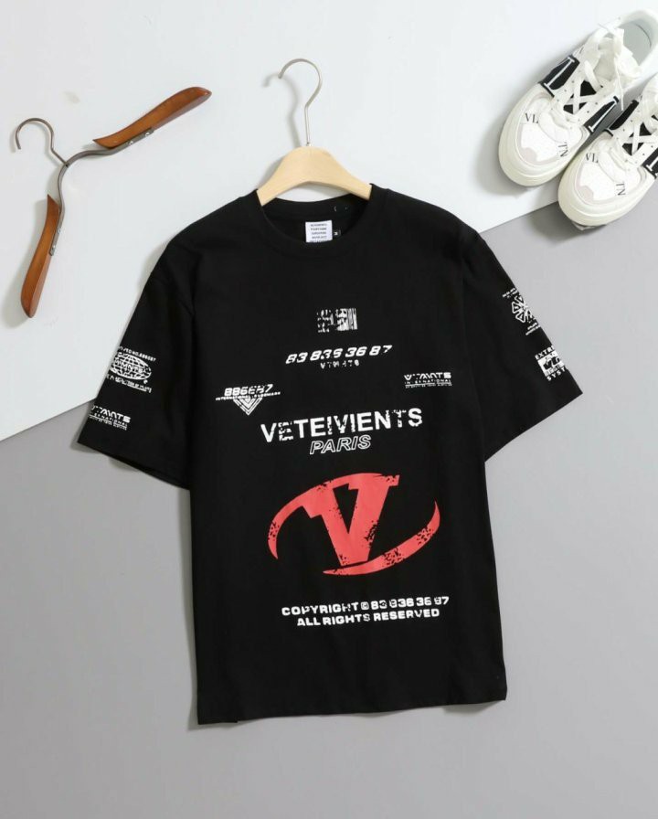 [ V*TEMENTS ] 수입 솔로이스트 라운드 반팔
