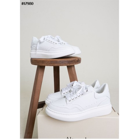 [Alexander McQUEEN] 알렉산더맥퀸 오버사이즈드 스니커즈 화이트