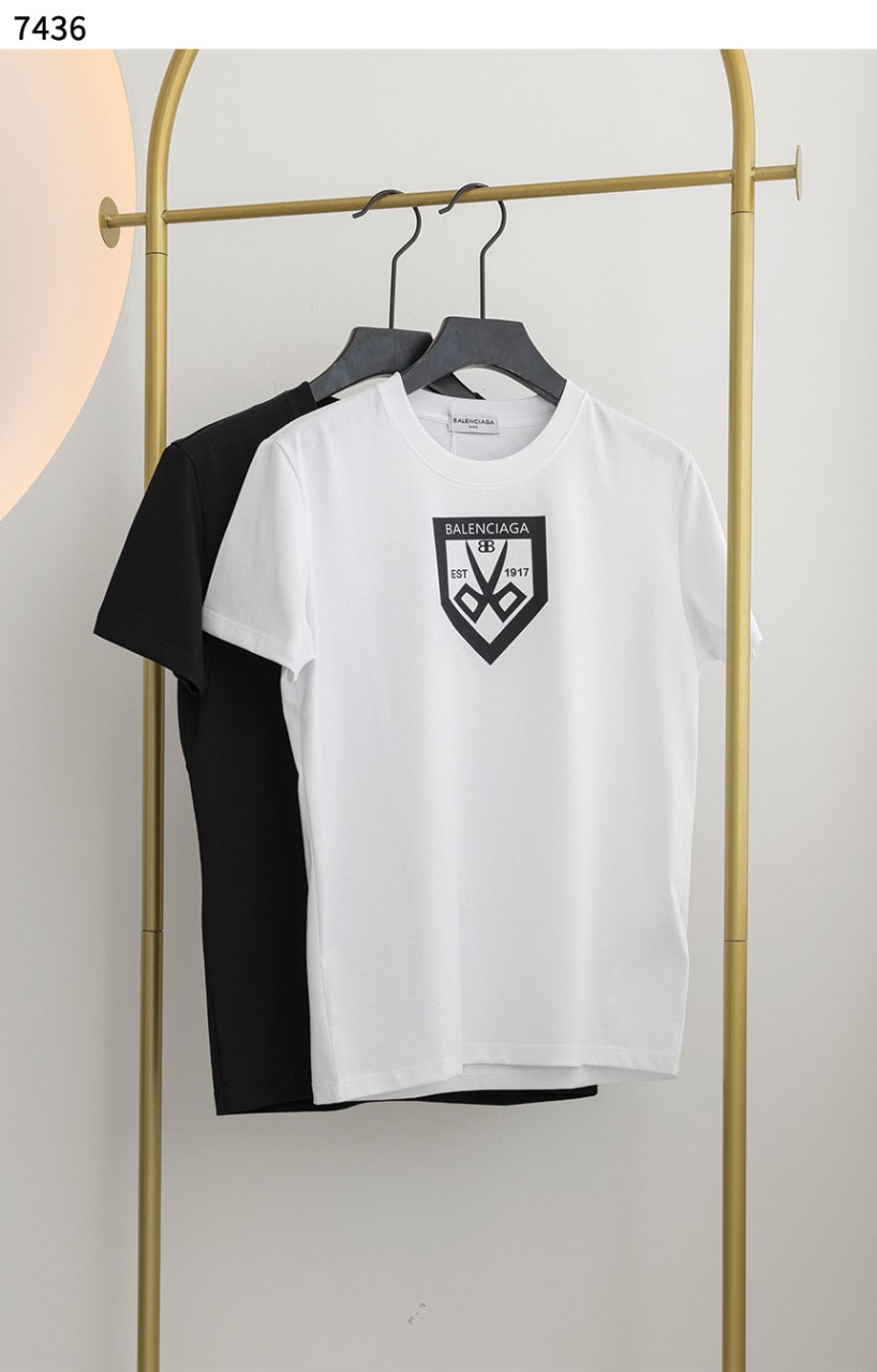 [BALENCIAGA] Balenciaga Scissors Flatground T-Shirt