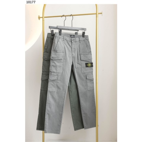 [STONE ISLAND] 스톤 남성 패치 카고 워싱팬츠