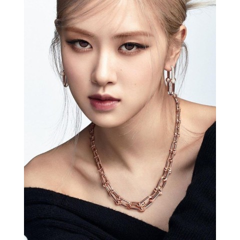 티파V 하드웨어 그레듀에이트 링크 네크리스 목걸이