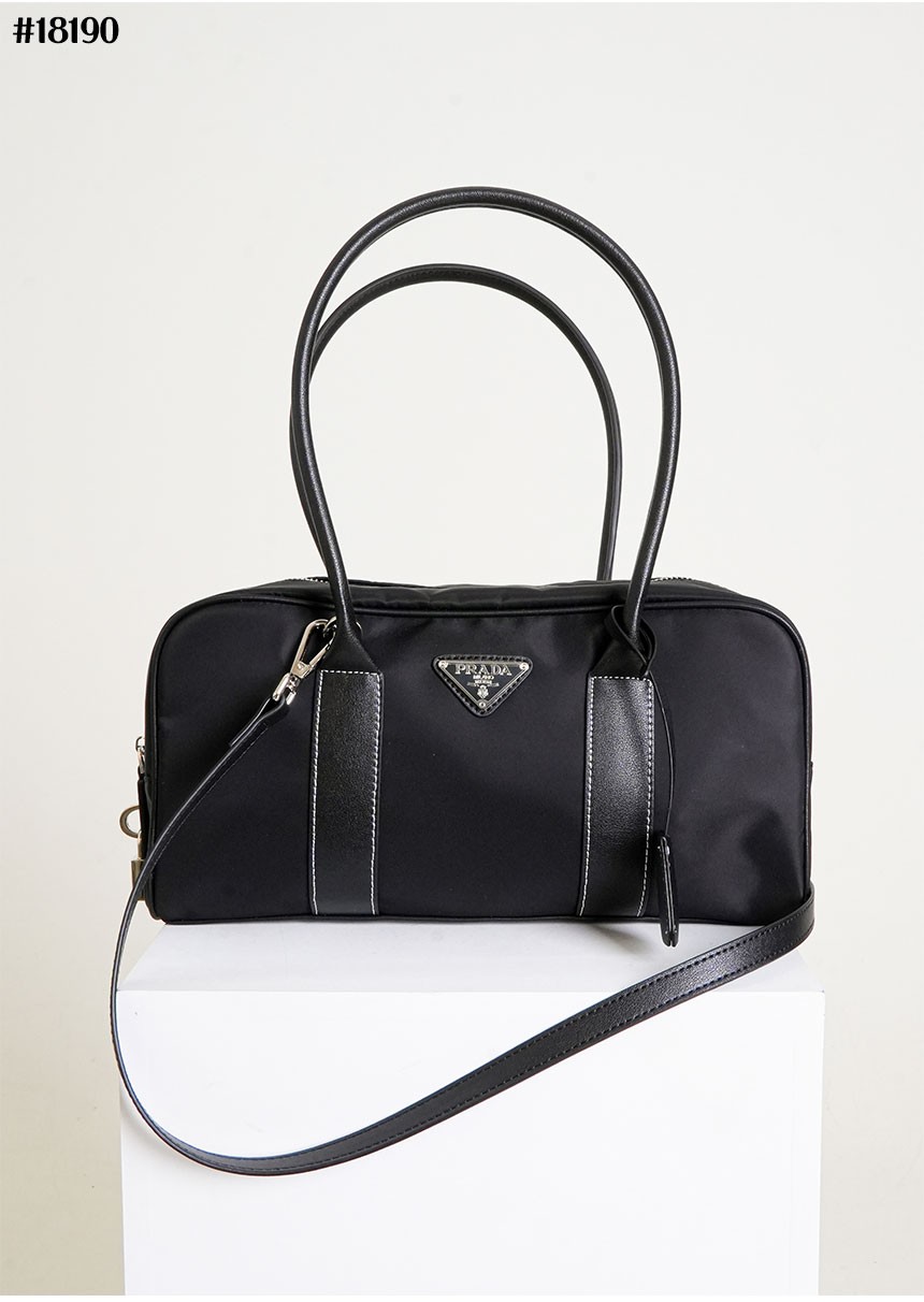 [PRADA] 프라다 리나일론 탑 핸들 백