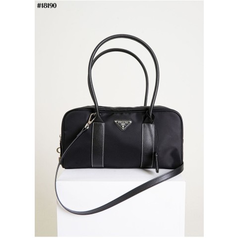 [PRADA] 프라다 리나일론 탑 핸들 백