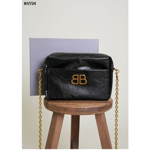 [BALENCIAGA] 발렌시아가 모나코 레더 카메라 백