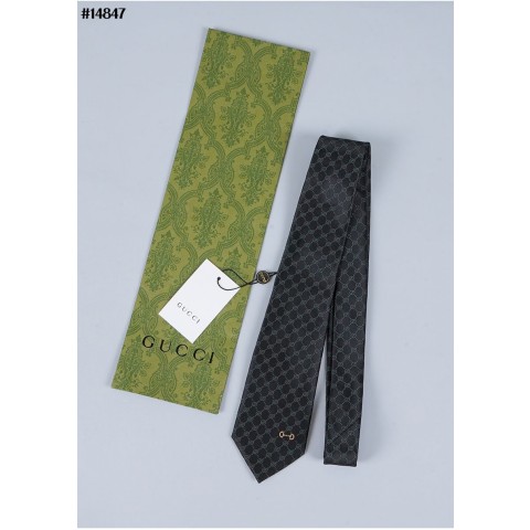[GUCCI] 구찌 GG 홀스빗 자카드 넥타이