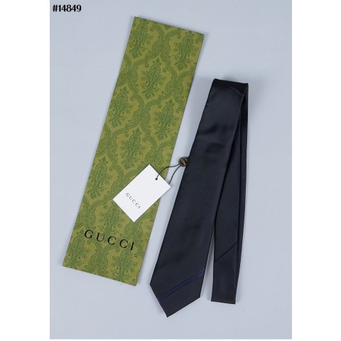 [GUCCI] 구찌 인터로킹 G 실크 넥타이