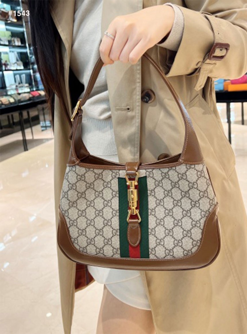 [GUCCI] 구찌 재키1961 GG 수프림 스몰 숄더백