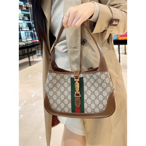 [GUCCI] 구찌 재키1961 GG 수프림 스몰 숄더백