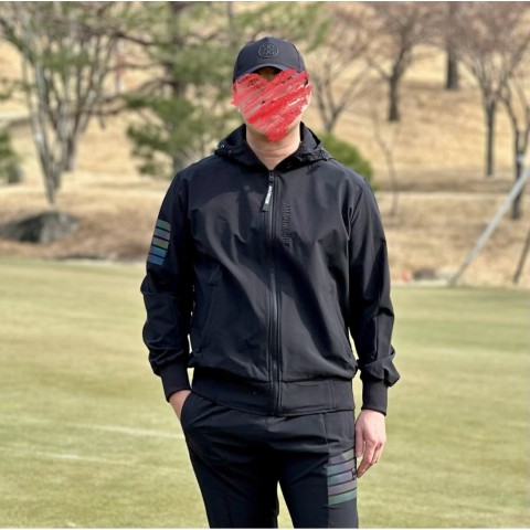 어메이징 크* 아코디오 후드집업 트레이닝셋    (MAN)