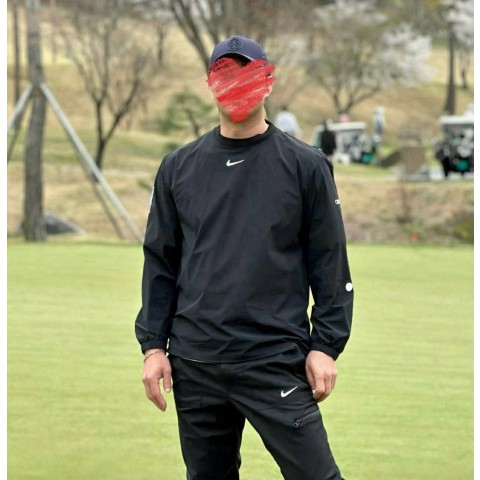 [ NIKE × NOCTA ] 녹타×나이* 골프 크루넥 & 팬츠 세트