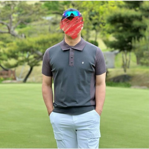어메이징 크* 플렉스 모션 에센셜 숏슬리브 스웨터  (MAN)