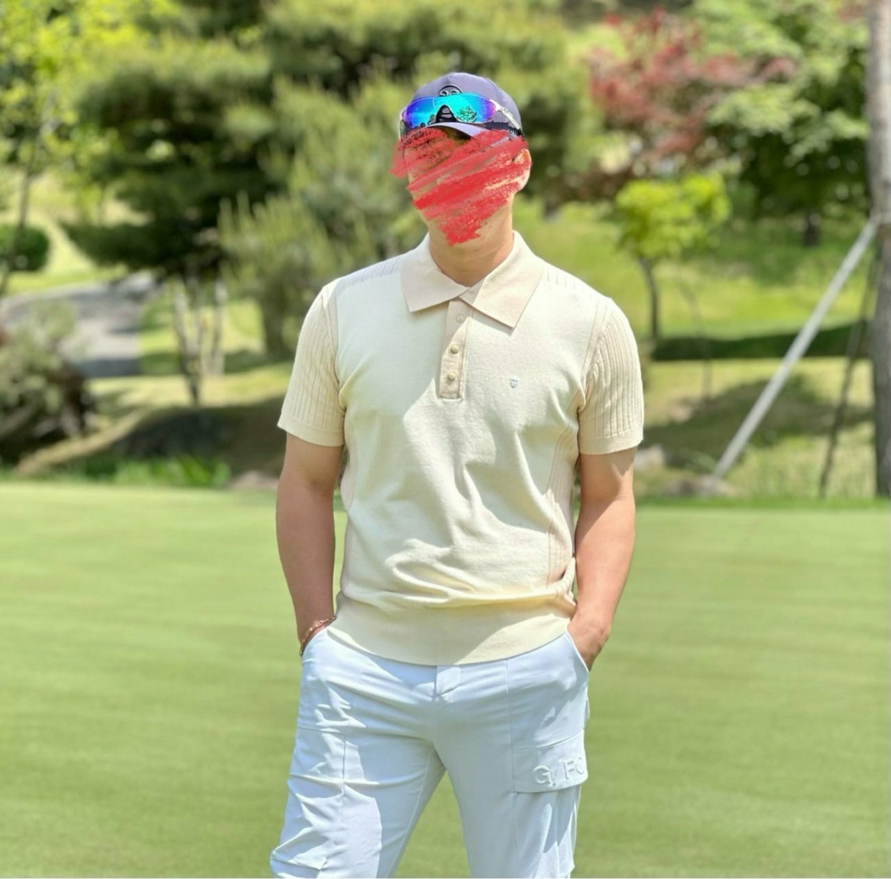 어메이징 크* 플렉스 모션 에센셜 숏슬리브 스웨터  (MAN)