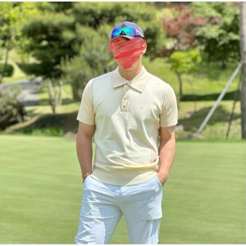 어메이징 크* 플렉스 모션 에센셜 숏슬리브 스웨터  (MAN)