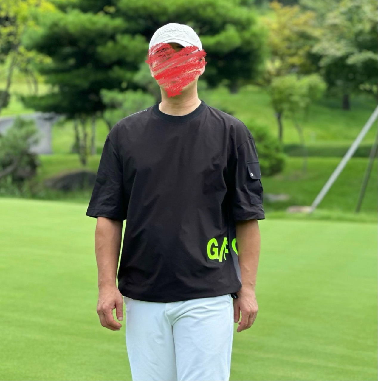 [G/FOR*]  지포* 하이브리드 우븐 믹스 오버핏 티셔츠  (MEN)