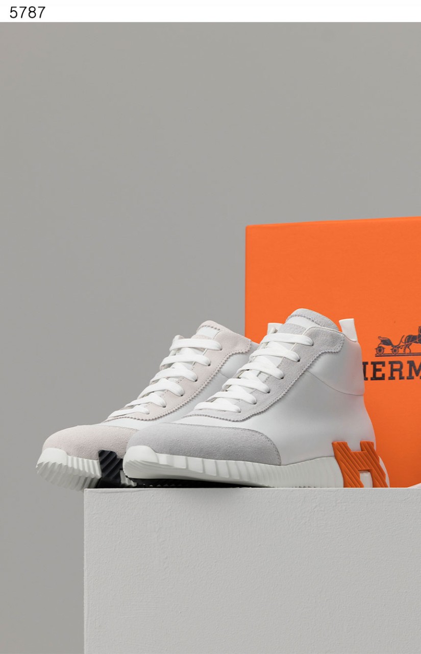 [HERMES] 수입프리미엄급 에르메스 바운싱 스니커즈 하이탑