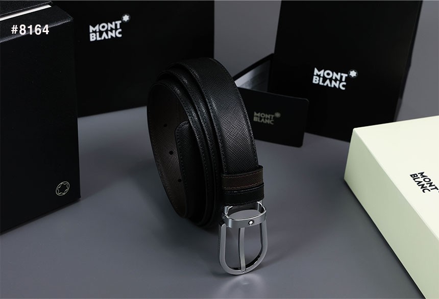 [MONTBLANC] 몽블랑 사피아노 클래식 리버서블 양면 벨트
