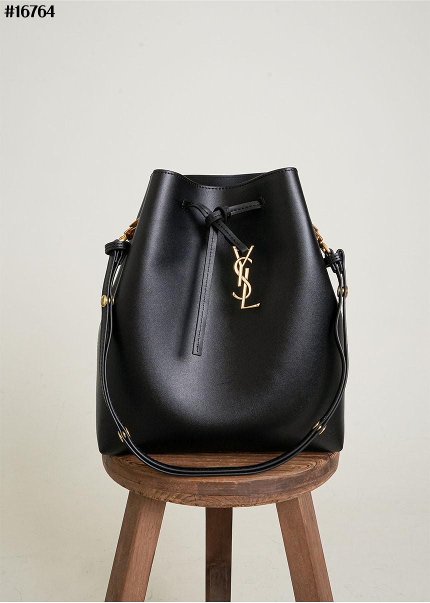[SAINT LAURENT] 생로랑 PARIS VII 포숑 버킷백