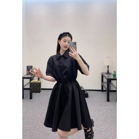 프라다 리나일론 드레스