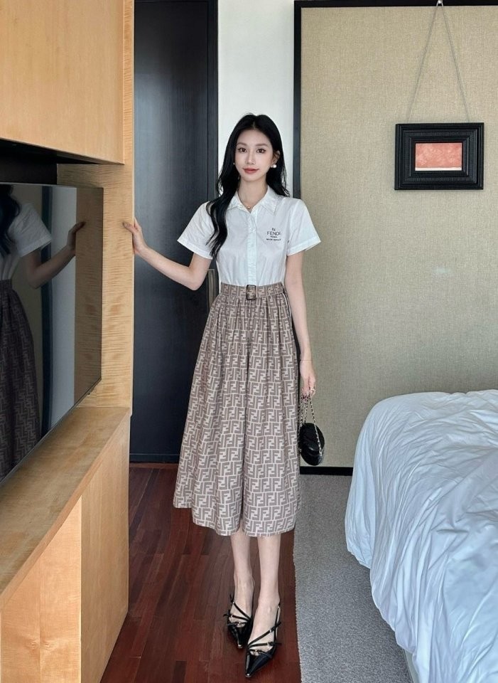 펜디 셔츠원피스