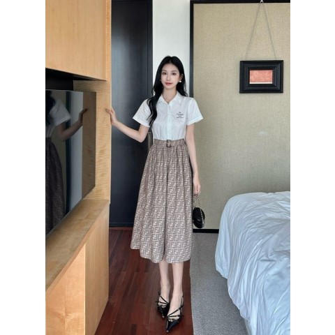 펜디 셔츠원피스