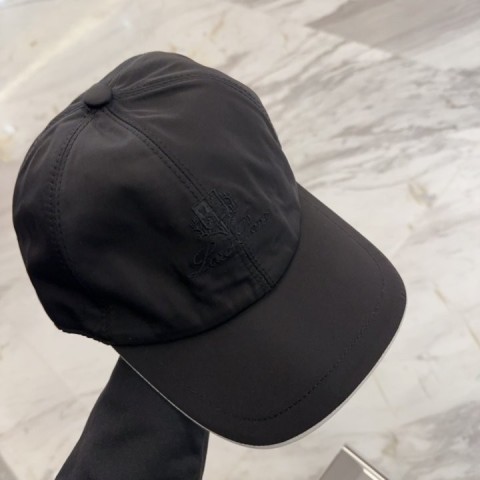 로*피아나 볼캡  블랙