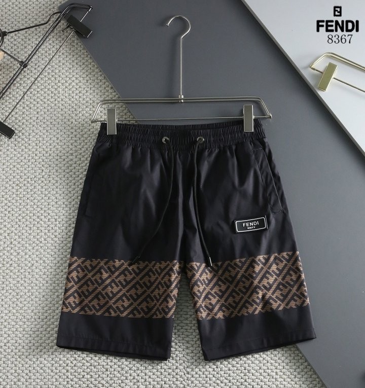 [FENDI FF 패턴 패치 반바지]
