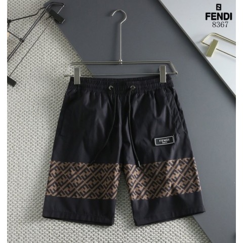 [FENDI FF 패턴 패치 반바지]