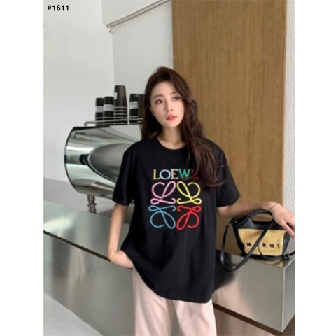 [LOEWE] 로에베 레인보우 로고 반팔티