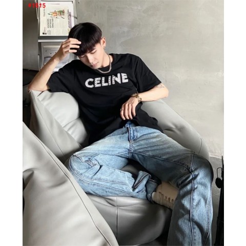 [CELINE] 셀린느 찡 로고 반팔티