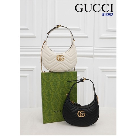 [GUCCI] 구찌 GG 마몽 하프문백 미니
