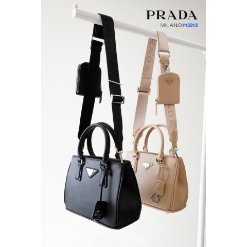 [PRADA] 프라다 스몰 갤러리아 사파이노 탑핸들백