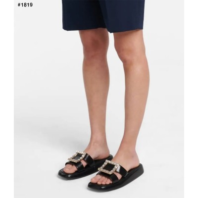 [ROGERVIVIER] 로저비비에 슬라이드 버클 뮬 샌들