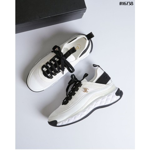 [CHANEL] 샤넬 믹스드 파이버 스니커즈