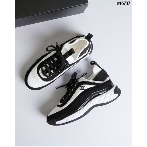 [CHANEL] 샤넬 믹스드 파이버 스니커즈 범고래