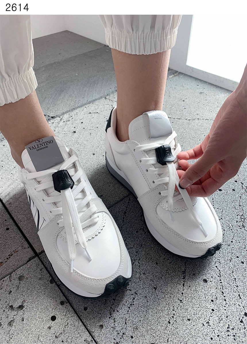 [VALENTINO] 수입프리미엄급 발렌티노 디테일 오픈 스니커즈