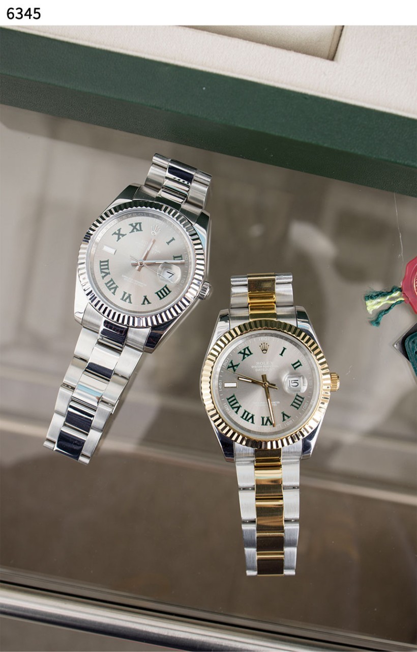 [Rolex] 수입고급 데이트저스트 슬레이트 로만 시계