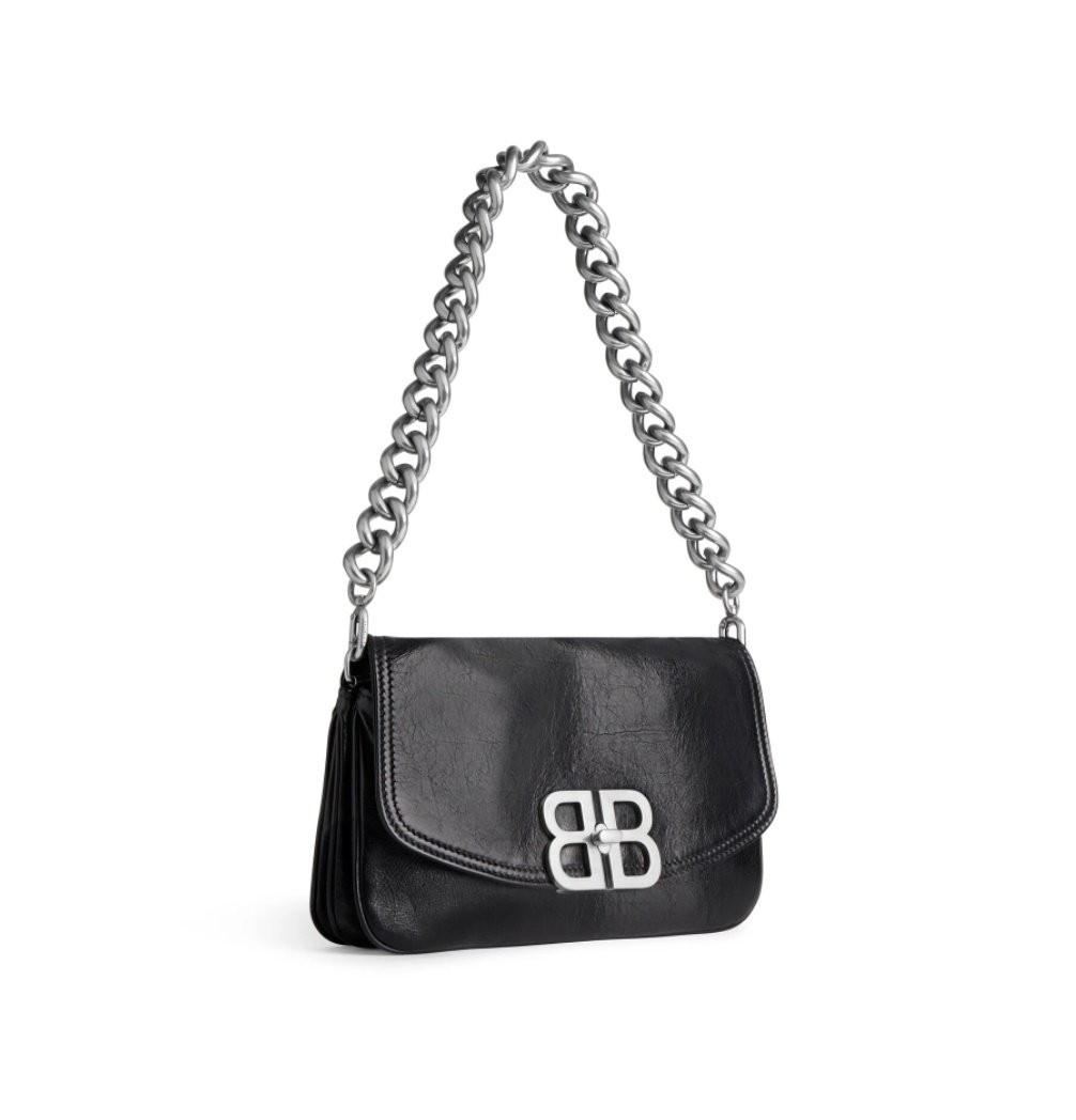 BB 소프트 스몰 플랩백 블랙