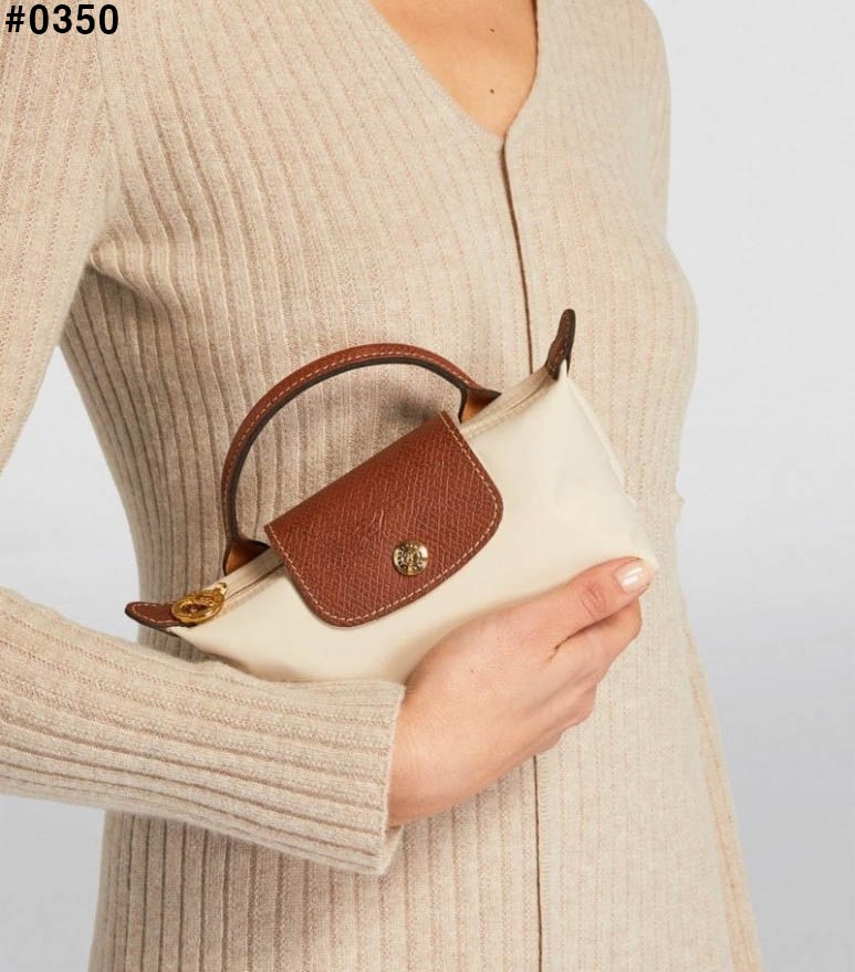 [LongChamp] 롱샴 르 플리아쥬 오리지널 핸들 파우치 토트백