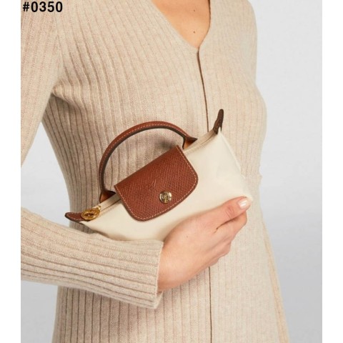 [LongChamp] 롱샴 르 플리아쥬 오리지널 핸들 파우치 토트백
