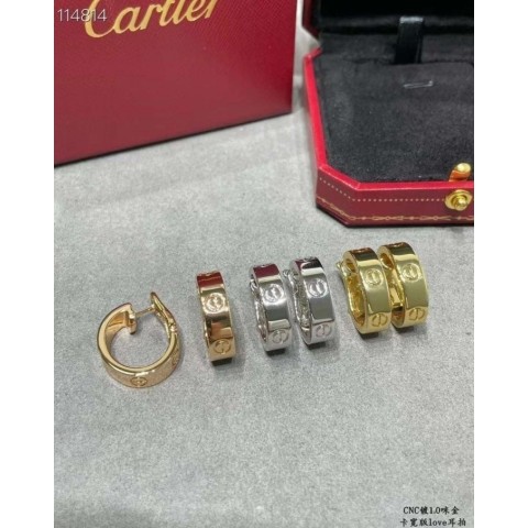 [CARTIER] 러브 스틸 이어링