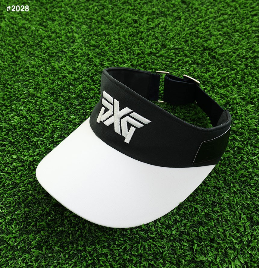 [PXG] 피엑스지 사이드 가죽패치 배색 썬바이저